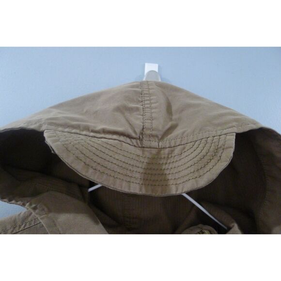 Diesel Anorak Jacket With Lace Up Back Detail - Green XS - Picture 6 of 15